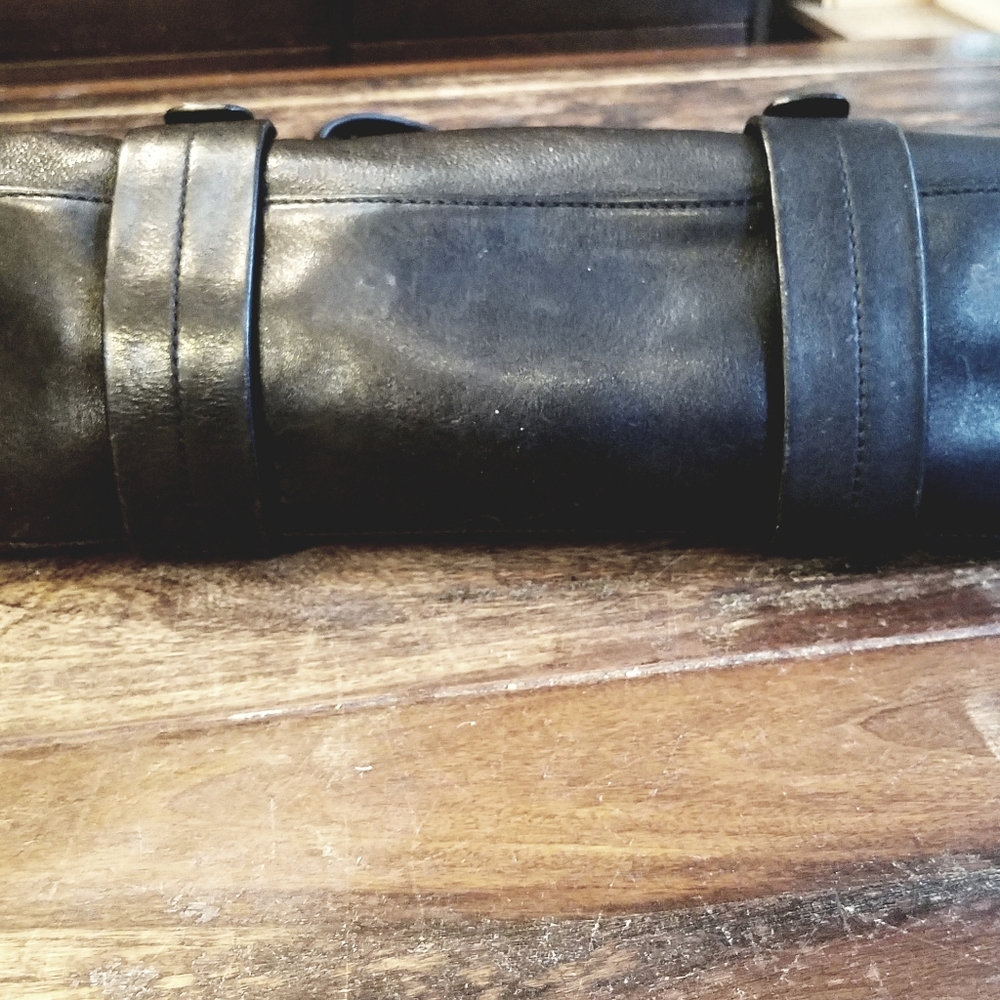 Cole Haan black leather handbag - Picture 5 of 8